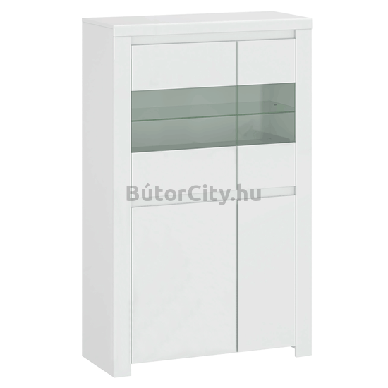 Lindy vitrines komód (2D2W)